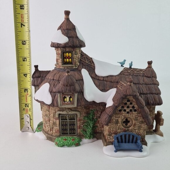 DEPARTMENT 56 THORNBURY CHAPEL 58502 DICKENS SNOW VILLAGE HERITAGE CHRISTMAS - Picture 9 of 10